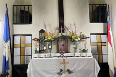 Altar and Sanctuary of Holy Spirit Cathedral Church.